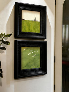 YASISHA | French Antique Style High-end Decoration Painting Green