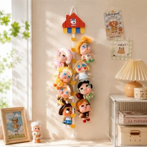 SHIGUANG | Fluffy Wall Hang Rope Storage Display