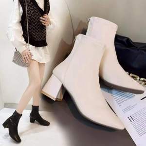 COD Sepatu Boot Heels Wanita Korea Premium YS A30