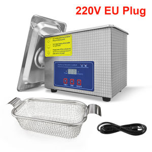 Máy Làm Sạch Siêu Âm 40KHZ Tần Số Cao 800ml Máy Rửa Đồ Trang Sức Đồng Hồ Răng Giả Kính - Máy Làm Sạch Siêu Âm 35W Dùng Trong Gia Đình