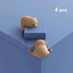 4/10pcs Baby Safety Puppy Table Corner Protector Safe Soft Silicone Protection Edge Cover for Furniture for Kids Security