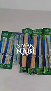 Kayu Siwak Miswak Asli Rasulullah Jumbo Besar Plus Holder Tarim Madinah Premium Original