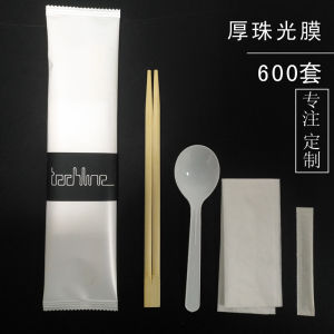 ชุดไม้กินข้าวแบบใช้แล้วทิ้ง ชุดไม้จิ้มอาหารสำหรับสั่งงานเข้ามา ชุดส้อมกลางมื้อ เครื่องประดับโต๊ะอาหารแบบใช้แล้วทิ้ง