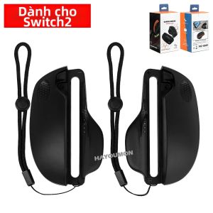 2 Chiếc Mini Di Động Tiện Dụng Bộ Điều Khiển Chơi Game Chuột Cho Công Tắc Trái + Phải Bộ Điều Khiển Trò Chơi Giá Đỡ Tay Cầm Ốp Lưng Với Joypad