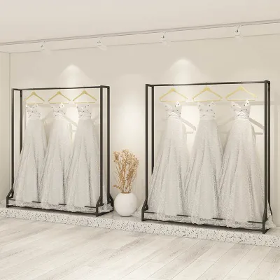 ZHENTAIYUAN | High-End Wedding Display Stand Ironwork European Style Wedding Dress Hanging Rack