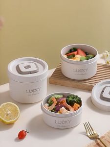 OShine Lunch Box With Insulation Bag Microwavable Stainless Steel 2 Layers Bento Set Food Container Free Tableware