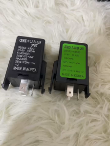 Rơ le nháy xi nhan ô tô xe tải. Rơ le nháy 3 chân Hàn Quốc. Điện 12v và 24v (1 chiếc)