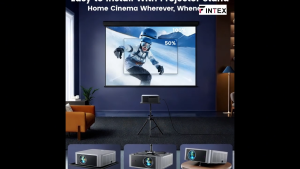 Máy chiếu đa chức năng Suntech & Fintex LT5 Ultra chính hãng - độ sáng 1500 ANSI lumen (25000 lumen) lấy nét điện tử Wi-Fi/Bluetooth 5G hiệu ứng âm thanh sống động phù hợp để xem phim giảng dạy và họp trực tuyến.