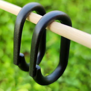 Tactical Outdoor Equipment Plastic Steel Lightweight Ring Quick Buckle U-Shaped Buckle Hiking Backpack Hanging Climbing Button Carabiner Keychain