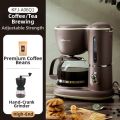 「China Plug」Bear | Mini Automatic Drip Coffee Maker with Tea Pot Function. 