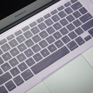 STAR FRUIT ซิลิโคนป้องกันแป้นพิมพ์สำหรับคอมพิวเตอร์แล็ปท็อปที่มีการออกแบบกันฝุ่น