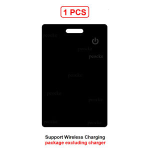 Wallet Anti-loss Card GPS Tracking Smart Location Tag with iPhone Find My Ultra-thin Card Bluetooth Device Wireless Charge IP67