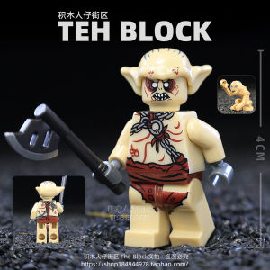 Third Party Lord Of The Rings Hobbit Ring Solon Orcs Building Blocks Doll Assemble Toy Garage Kit Peripheral