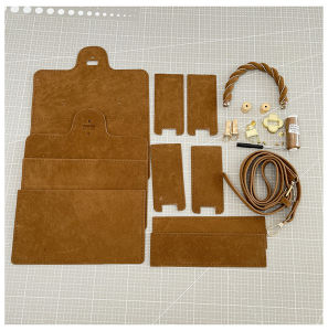 กระเป๋าสี่เหลี่ยมเล็กสีแดงสำหรับเจ้าสาว DIY กระเป๋าถือทำจากผ้ากำมะหยี่แบบทอ กระเป๋าสะพายไหล่ข้างเดียว กระเป๋าสะพายข้าง วัสดุ PU กระเป๋าแฟชั่นสำหรับวัยรุ่น