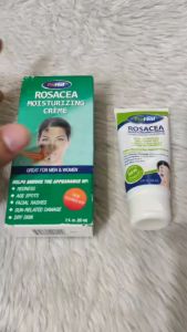 Provent Rosacea Moisturizing Cream Advanced Relief for Redness and Skin Irritation Great for Men & Women 60mL
