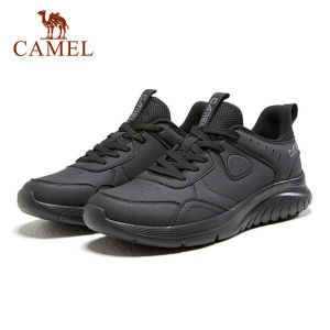 Cameljeans Mens Sneakers Casual Running Shoes Comfortable Lightweight Leather Shoes