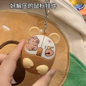 Đồ Chơi Chuột Máy Tính Phát Âm Dễ Thương Giải Trí Giảm Căng Thẳng Sáng Tạo Đồ Trang Trí Treo Chìa Khóa Chuông Chuột Máy Tính