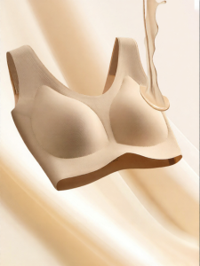 YUNASHA | Invisible Bare Skin Effect Thin Design Big Bust Shaping Gathering Underwires Bra Prevent Drooping Womens Underwear