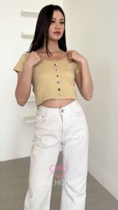 (COD) OH Fashion Kaia Crop Tee #1141