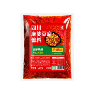 Sichuan Flavor Ma Po Tofu Special Sauce Spicy Fermented Pork Tofu Seasoning Commercial Use Dried Goods Baking Sauce