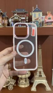 RIAUACC Casing Super Metal Ring & Strong Magsafe Color Softcase for Full Protection iPhone X XS XSMAX XR 11 12 13 14 15 PRO PROMAX PLUS