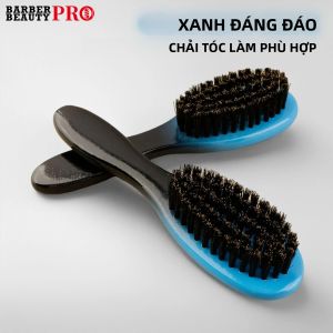 Bàn Chải Râu Bằng Lông Lợn Rừng Cho Nam Cán Gỗ Lược Cạo Râu Làm Sạch Và Massage Da Mặt