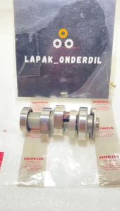 CAMSHAFT COMP NOKEN AS HONDA VARIO 125 VARIO 150 PCX 150 KODE PART 14100-KZR-600 BARU ORIGINAL ASLI GRES HONDA