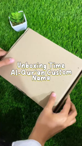 Al-Quran Bisa Custom Nama Ukuran A5 & A6 Desain Untuk Anak-anak Sampul Hardcover