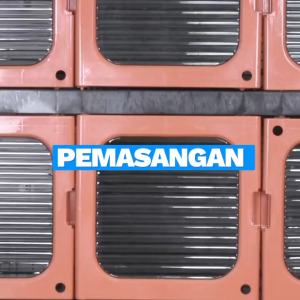 LEORA Lemari TV CUBE 9 pintu Lemari Arsip Kantor Lemari Pakaian Susun Plastik Serbaguna rak Sepatu