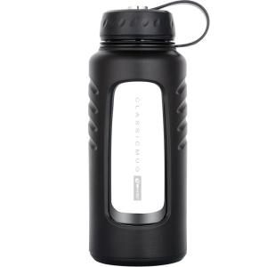GIANXI | Durable Double-Layer Insulated Portable Heat-Resistant Glass Cup 1000ml