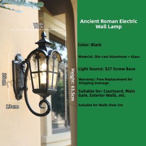 DUOSHANG | Waterproof Outdoor Wall Light