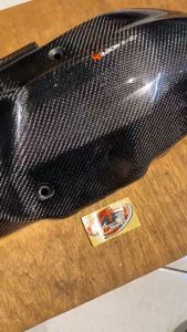 Cover CVT Carbon Yamaha New Xmax Connected by Kabon