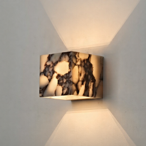 FANZHEN | Zen Minimalist Style Marble Wall Light Up & Down Light