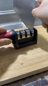 หินลับมีด เครื่องลับมีด คุณภาพดีเยี่ยม ลับคมได้ 3ระดับ ที่ลับมีด ที่ลับมีด หินลับมีด อุปกรณ์ลับ