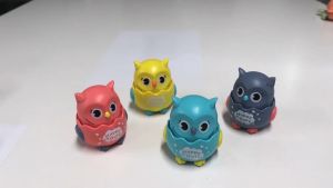 [Little B House] Mini Pull Back Car Press Move Owl Snail Car Sliding Kids Cartoon Animal Toys 按压动物玩具车 Mainan Mini - BT296