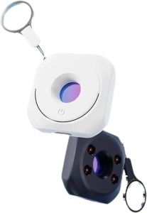 เครื่องตรวจจับเครื่องตรวจจับกล้องที่ซ่อนกล้องอินฟราเรดตัวป้องกันความเป็นส่วนตัว Spy Detector Finder แบบพกพา Home Office Travel โกดัง