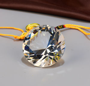 Gem Toy Crystal Colorful Stone Kids Diamond Transparent Large Glass Crystal Ornaments Children Present Fun