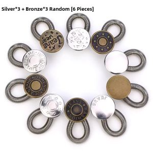 Adjustable Waist Expansion Button Metal