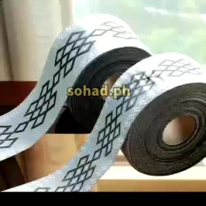 6cmx25m 9cmx 25m Geometry Trimmings Lei Garland Ribbon Vintage Jacquard Ribbon