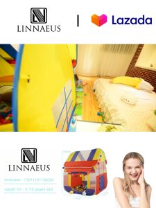 Alie Orginl Portable Kids Play House Tent(Simple to use)