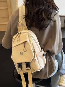 กระเป๋าสะพายข้างแบบสะพายข้างสำหรับเดินทางแบบลำลองสำหรับเยาวชน กระเป๋าสะพายข้างแบบมีซิปปิด น้ำหนักเบา ความจุขนาดกลาง กระเป๋าสะพายข้างแบบนิ่ม