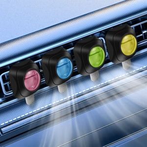 น้ำหอมรถยนต์ ปรับอากาศ กลิ่นมีหลายสีหลายกลิ่น ใช้ได้เป็นเดือน หอมสดชื่น