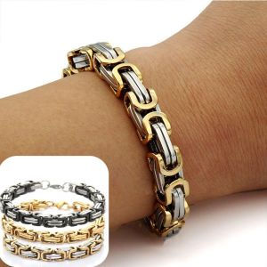 สร้อยข้อมือบูติกเหล็กไททาเนียม เครื่องประดับแฟชั่นสุดโดดเด่น สร้อยข้อมือแม่เหล็กยอดนิยม สร้อยข้อมือจักรพรรดิ สร้อยข้อมือหนา สร้อยข้อมือพังก์