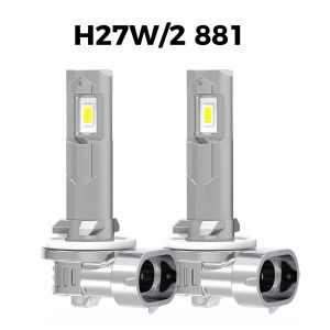 BMTxms 2PCS H27 H27W 880 881 LED Fog Lights For Hyundai Ssangyong KIA Daewoo H27W/1 H27W/2 H27W1 H27W2 Led Car DRL Lamp Bulb