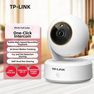TP-Link | Dual Camera Wireless Home Security Camera 10MP 360° Panoramic Remote Monitoring