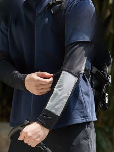 MiiOW | MiiOW Ice Sleeve Sunscreen Ice Silk Pocket Style Summer New Mens Bicycle Riding Hand Protection Sleeve Cool Feeling