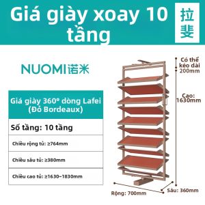 Nuomi | Giá Đỡ Giày Nhiều Tầng Có Thể Xoay