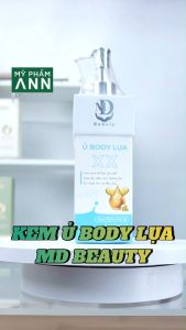 Kem Ủ Trắng Da Toàn Thân Lụa MD Beauty Deep White Lotion Giúp Da Sáng Mịn Đều Màu Chính Hãng 250ml