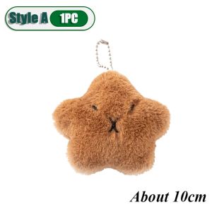 1-20PCS Angry Starfish Pendant Dancing Bag Decoration USB Rechargeable Dancing Spooky Toy Keychain Car Key Pendant Bag Pendant