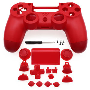 Full Plastic Hard Shell + Buttons Mod Kit For JDS JDM-050 055 For PS4 5.0 Controller Housing Cover Case